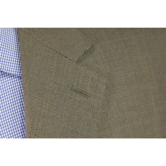 Canali Blazer Green Knit Wool Sportcoat Blazer 44R - Picture 5 of 10